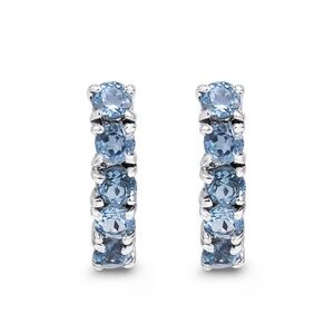 NEW London Blue Topaz Sterling Silver Earrings